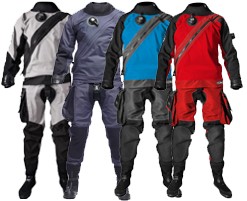 Fully painted drysuits